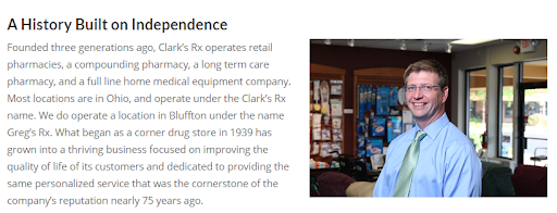 how to market a pharmacy brand, photo of pharmacy owner